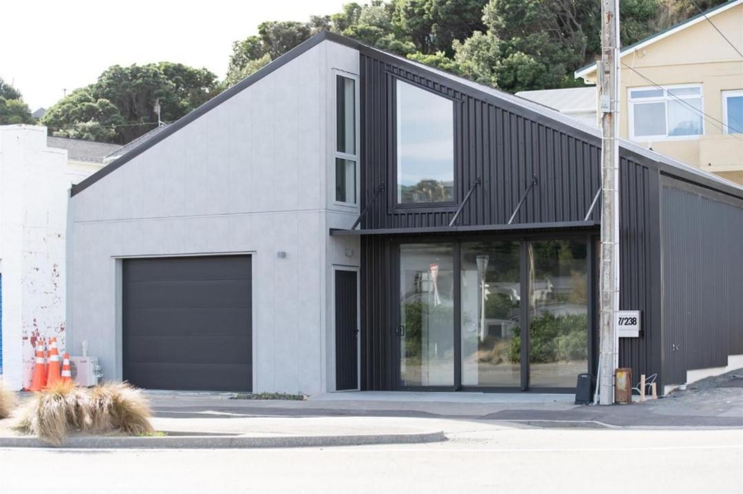 Modern & Cosy Studio Unit On Island Bay Beachfront Wellington Luaran gambar